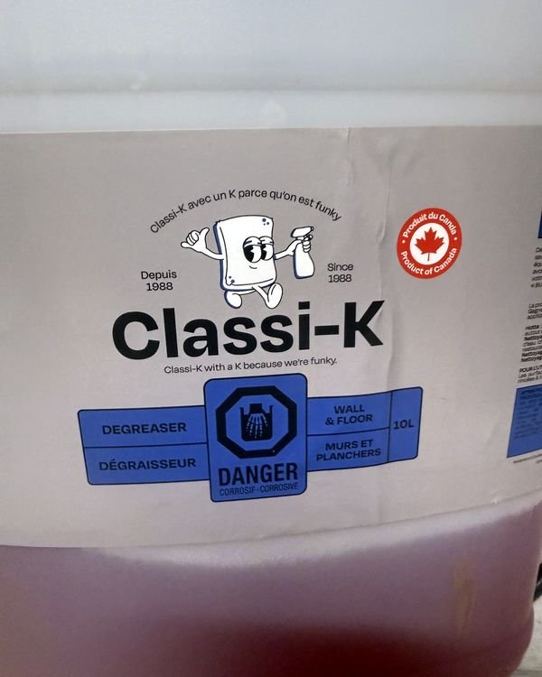 Classi-K Degreaser - Wall & Floor bottle